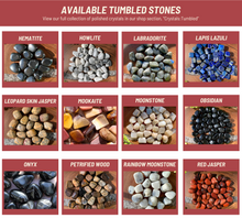 Load image into Gallery viewer, Intuition & Focus Tumbled Crystal Set