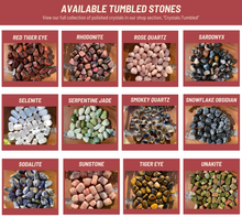 Load image into Gallery viewer, Gemini Tumbled Crystal Set