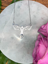 Load image into Gallery viewer, Phoenix Spirit Animal Necklace - Silver