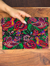 Load image into Gallery viewer, Embroidered Clutch Handbag - Floral