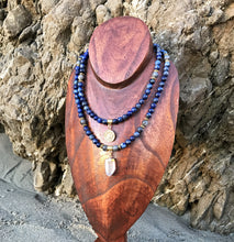 Load image into Gallery viewer, Zodiac: Sagittarius | Lapis Lazuli & Labradorite Mala Beads