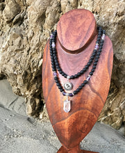 Load image into Gallery viewer, Zodiac: Capricorn | Onyx & Fluorite Mala Beads