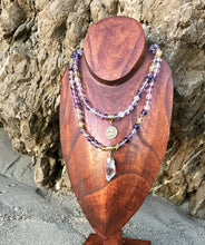 Load image into Gallery viewer, Zodiac: Pisces | Fluorite &amp; Citrine Mala Beads