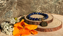 Load image into Gallery viewer, Zodiac Sagittarius Bracelet | Lapis Lazuli & Labradorite Crystal Bracelet
