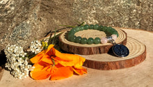 Load image into Gallery viewer, Zodiac Taurus Bracelet | Green Aventurine & Rose Quartz Crystal Bracelet