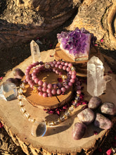 Load image into Gallery viewer, Lepidolite & Clear Quartz Meditation Mala