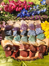 Load image into Gallery viewer, 7 Chakras Raw Crystal Set