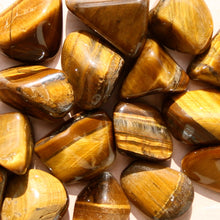Load image into Gallery viewer, Tiger Eye Tumbled