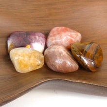 Load image into Gallery viewer, Power & Happiness Tumbled Crystal Set