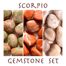 Load image into Gallery viewer, Scorpio Tumbled Crystal Set