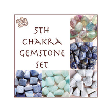 Load image into Gallery viewer, Communication & Choices Tumbled Crystal Set