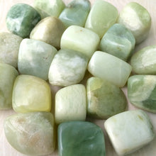 Load image into Gallery viewer, Serpentine Jade Tumbled