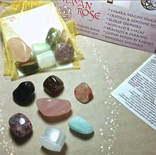 Load image into Gallery viewer, 7 Chakras Tumbled Crystal Set #2
