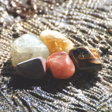 Load image into Gallery viewer, Power & Happiness Tumbled Crystal Set