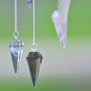 Moonstone Crystal Pendulum