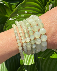 New Jade Bracelet - 4mm, 6mm & 8mm