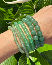 Load image into Gallery viewer, Green Aventurine Bracelet - 4mm, 6mm &amp; 8mm