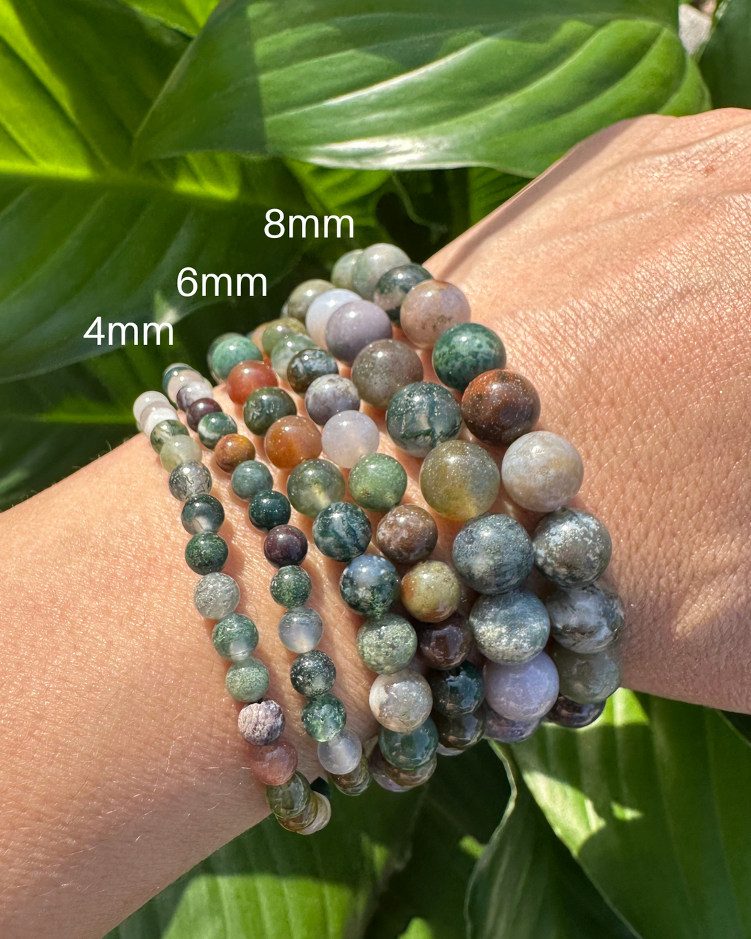 Fancy Jasper Bracelet - 4mm, 6mm & 8mm