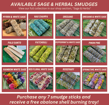 Load image into Gallery viewer, 11-Piece Sage Smudge Gift Set