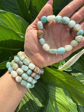 Load image into Gallery viewer, Amazonite Tumbled Bracelet