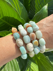 Amazonite Tumbled Bracelet