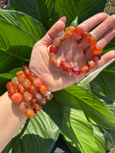 Load image into Gallery viewer, Carnelian Tumbled Bracelet