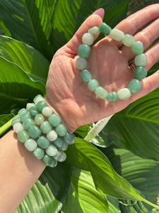 Green Aventurine Tumbled Bracelet