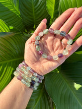 Load image into Gallery viewer, Fluorite Tumbled Bracelet