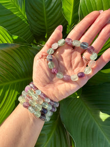 Fluorite Tumbled Bracelet