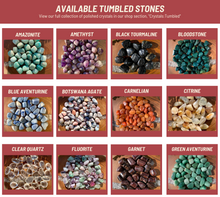 Load image into Gallery viewer, Power &amp; Happiness Tumbled Crystal Set