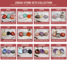 Load image into Gallery viewer, Aquarius Tumbled Crystal Set