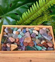 Load image into Gallery viewer, Mystery Bag of Assorted Crystals, Natural Raw Gemstones, Wholesale Rough Crystal Lot in Ounces, Pounds. Quartz, Agates, Jaspers &amp; more!