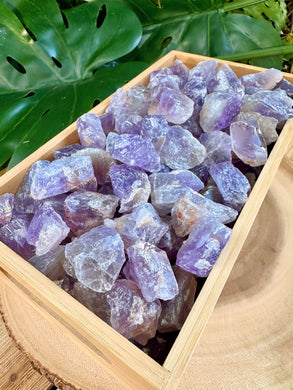 Wholesale Rough Amethyst Crystals, Raw Amethyst Gemstones by the Pound, lb, lbs