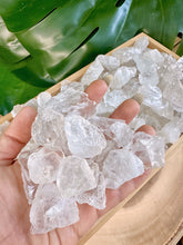 Load image into Gallery viewer, Wholesale Clear Quartz Crystals, Bulk Rough Clear Quartz Crystal Lot by Ounces or Pound, Natural Raw Quartz Gemstones. 4oz, 8oz, 1lb, 2lbs