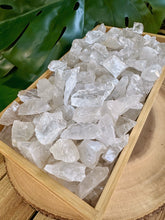 Load image into Gallery viewer, Wholesale Clear Quartz Crystals, Bulk Rough Clear Quartz Crystal Lot by Ounces or Pound, Natural Raw Quartz Gemstones. 4oz, 8oz, 1lb, 2lbs