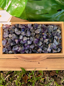 Wholesale Amethyst Crystals, Bulk Rough Crystal Lot by Ounces or Pound, Natural Deep Purple Amethyst Gemstones. 4oz, 8oz, 1lb, 2lbs