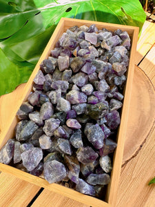 Wholesale Amethyst Crystals, Bulk Rough Crystal Lot by Ounces or Pound, Natural Deep Purple Amethyst Gemstones. 4oz, 8oz, 1lb, 2lbs