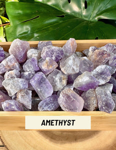 2lbs Raw Crystals, Choose from Amethyst, Citrine, Carnelian, Quartz, Fluorite & More! | Wholesale Rough Gemstones, Bulk Natural Raw Rocks