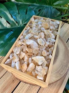 Wholesale Citrine Crystal Chips, Bulk Rough Citrine Crystal Lot by Ounces or Pound, Natural Raw Yellow Citrine. Select 4oz, 8oz, 1lb, 2lbs