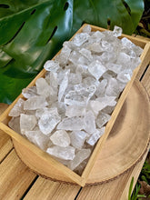 Load image into Gallery viewer, Wholesale Clear Quartz Crystals, Bulk Rough Clear Quartz Crystal Lot by Ounces or Pound, Natural Raw Quartz Gemstones. 4oz, 8oz, 1lb, 2lbs