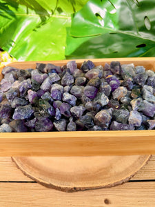 Wholesale Amethyst Crystals, Bulk Rough Crystal Lot by Ounces or Pound, Natural Deep Purple Amethyst Gemstones. 4oz, 8oz, 1lb, 2lbs