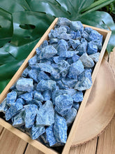 Load image into Gallery viewer, Wholesale Raw Sodalite Crystals by the Pound, Lb, lbs. Rough Sodalite Gemstone Lot