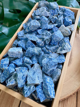 Load image into Gallery viewer, Wholesale Raw Sodalite Crystals by the Pound, Lb, lbs. Rough Sodalite Gemstone Lot