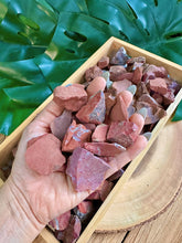 Load image into Gallery viewer, Wholesale Raw Rough Red Jasper Crystals, Bulk Red Jasper Gemstones by the Ounces, Pound