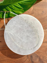 Load image into Gallery viewer, Labradorite Necklace, 2-3mm Faceted Labradorite Crystal Necklace, 14-16 in. Beaded Gemstone Choker, 100% Natural Crystal Healing Jewelry