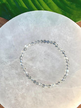 Load image into Gallery viewer, Labradorite Bracelet, 4mm Faceted Labradorite Crystal Bracelet, Small Beaded Bracelets with Natural Healing Gemstones