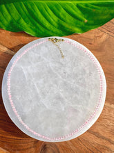 Load image into Gallery viewer, Rose Quartz Necklace, 2-3mm Faceted Rose Quartz Crystal Necklace, 14-16 in. Beaded Gemstone Choker, 100% Natural Grade A Crystal Jewelry