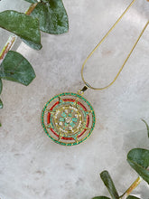 Load image into Gallery viewer, Mandala Gold Necklace