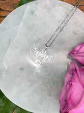 Load image into Gallery viewer, Scarab Beetle Spirit Animal Necklace - Silver