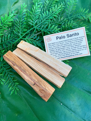 Palo Santo Set of 3 Sticks